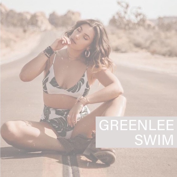 GREENLEE RETRO LEAF BIKINI BOTTOM - Picture 5 of 5